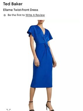 Ted Baker twist front dress
